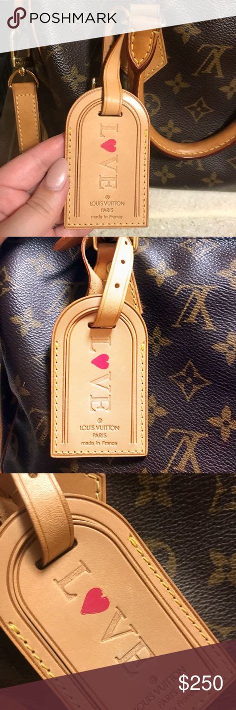 louis vuitton initial tag|authentic louis vuitton luggage tag.